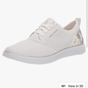 Cole Haan Grandsport Journey Sneaker White Python Size 7.5